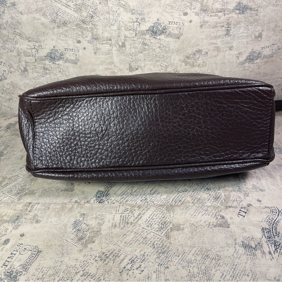 Studiomoda Italian Made Brown Large Designer Carryall Crossbody/tote - Picture 6 of 15